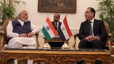 World News | India, Egypt Discuss Deepening Cooperation on Trade, Investment and Renewable Energy