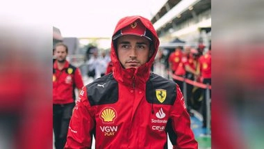Sports News | Very Difficult to Manage, Says Ferrari Driver Charles Leclerc