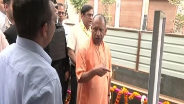 India News | UP: CM Yogi Inspects Ongoing Development Work in Vrindavan