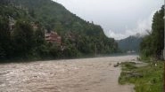 India News | Several Vehicles Washed Away Due to Flash Flood in Himachal Pradesh's Mandi
