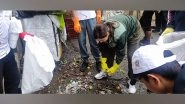 India News | UN Environment Ambassador Dia Mirza Takes Part in Drive to Remove Plastic Waste in Shimla