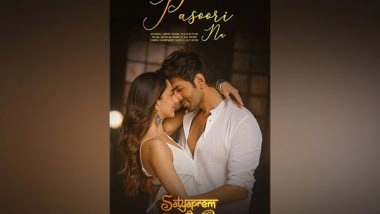 Entertainment News | Kartik Aaryan, Kiara Advani Create Romantic Chemistry in 'Pasoori Nu', Teaser out