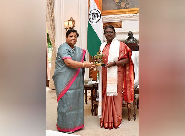 India News | Manipur Governor Calls on President Murmu in Delhi