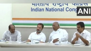 India News | Telangana Congress Leaders' Meeting Underway at AICC Office in Delhi