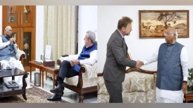 World News | Congress Chief Kharge Meets German, Australian Envoys