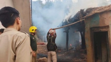 India News | J&K: Fire Breaks out at a House in Udhampur
