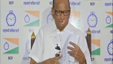 Opposition Meeting Update: Venue for Opposition’s Next Meet Shifted From Shimla to Bengaluru Due to Bad Weather, Announces Sharad Pawar