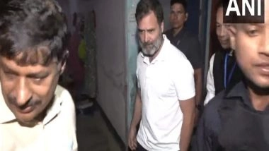 India News | Rahul Gandhi Meets Violence-hit People in Manipur's Churachandpur; BJP Says No Attempt Should Be Made to Politicise Situation