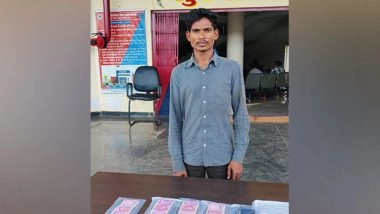 India News | Chhattisgarh: Naxal Associate Arrested While Trying to Deposit Rs 6.2 Lakh Cash in Rs 2000 Notes