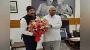 India News | Himachal Deputy CM Mukesh Agnihotri Calls on Congress President Mallikarjun Kharge