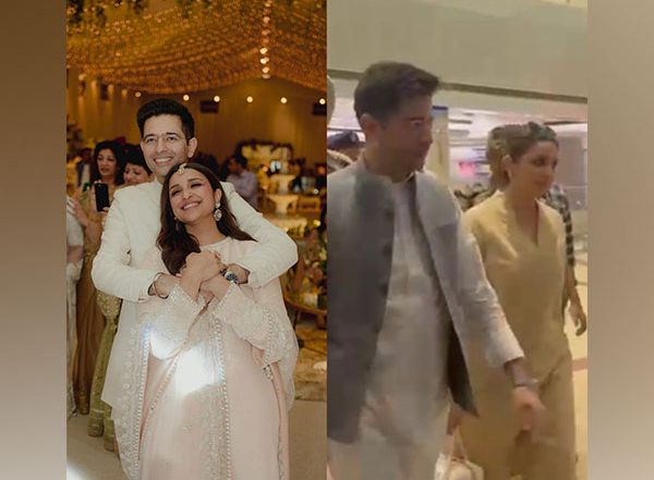 Parineeti Chopra and Raghav Chadha Spotted at Amritsar Airport, Couple To Visit Shri Harmandir Sahib