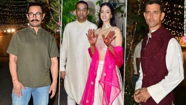 Madhu Mantena–Ira Trivedi Wedding: From Aamir Khan to Hrithik Roshan, See Pics of Celebs Who Arrived at the Couple’s Mehndi Ceremony