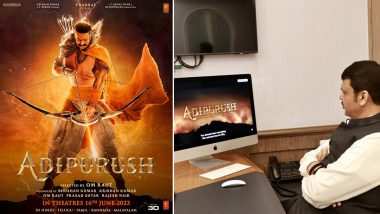 Adipurush: Maharashtra Deputy CM Devendra Fadnavis Wishes Prabhas and Team ‘A Chartbuster Success’ (View Post)