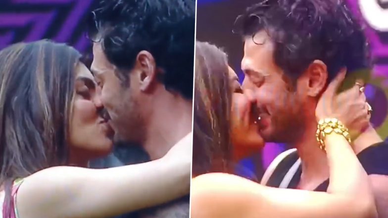 Bigg Boss OTT 2: Akanksha Puri and Jad Hadid Lock Lips on Salman Khan's Show, Video Goes Viral - WATCH