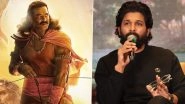 Adipurush: Video of Allu Arjun Watching Prabhas' Modern-Day Ramayana in Theatre With Daughter Arha Goes Viral &ndash; WATCH