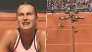 Belarus' Aryna Sabalenka Waits for a Handshake From Ukraine's Elina Svitolina at French Open 2023, Explains Act Later (Watch Video)