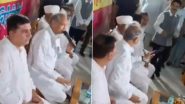 Ashok Gehlot Throwing Microphone Video: Rajasthan CM Throws Mike at Barmer District Collector After It Malfunctions, CMO Issues Clarification After Viral Clip Surfaces Online
