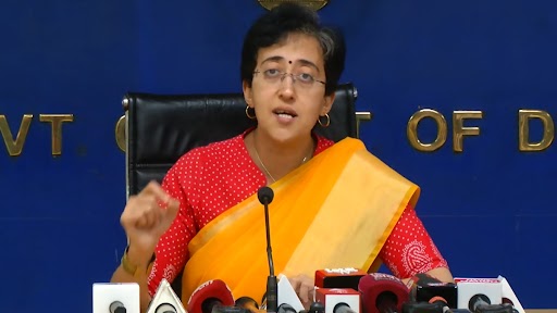 Delhi CM Arvind Kejriwal Allots Service and Vigilance Department to Atishi Marlena, Sends Flie to Governor VK Saxena