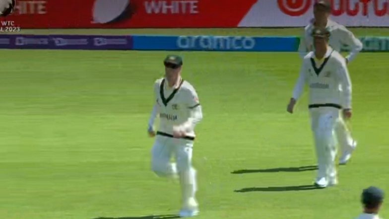 Hilarious! Australian Cricketers Return From Dressing Room After DRS Adjudged Mohammed Siraj Not Out During Day 3 of IND vs AUS WTC 2023 Final