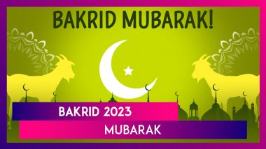 Bakrid 2023 Images and HD Wallpapers: Celebrate Eid al-Adha With These Wishes, Greetings and Photos