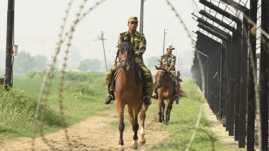 Pakistani Intruder Shot Dead in Jammu and Kashmir: BSF Neutralizes Man Trying To Cross International Border From Pakistan Side in Samba