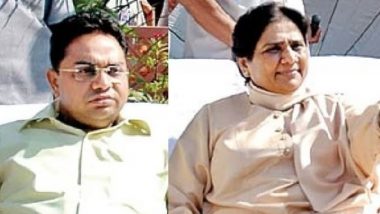 BSP Supremo Mayawati’s Brother Anand Kumar and His Wife Vichiter Lata Got 70 Flats Below 6th Floor in Noida Against Agreement: Audit Report