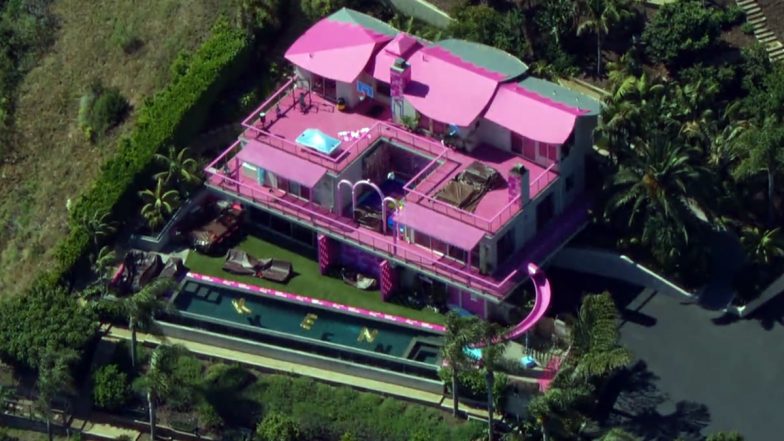 Barbie’s Hot-Pink House Opens Up In Malibu! Mansion From Margot Robbie and Ryan Gosling's Film to be Available to Fans on Popular Demand! (Watch Video)