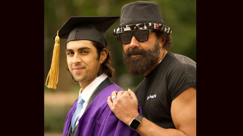 Bobby Deol Wishes ‘Beta’ Aryaman on His Birthday on Insta, Praises Him Saying ‘Proud of Your Achievements’ (View Pics)