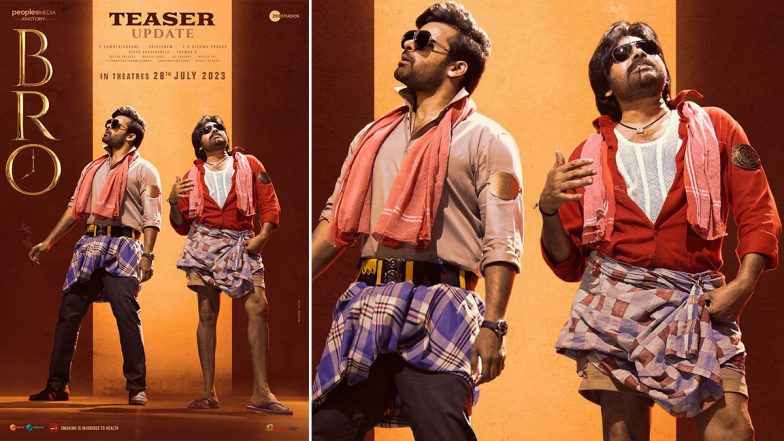 Bro: Teaser of Pawan Kalyan and Sai Dharam Tej's Next to Arrive Soon; Check Out New Poster!