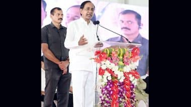 Telangana CM K Chandrashekar Rao Lays Foundation Stone for 2,000-Bed Hospital in Hyderabad, Says Efforts On to Strengthen Healthcare Facilities