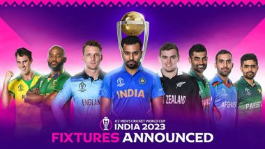 ICC World Cup 2023: India vs Pakistan, England vs New Zealand and Other Key Matches of CWC Tournament After Schedule Announcement