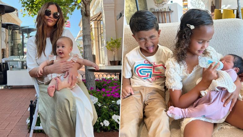 Chrissy Teigen Shares New Pics of Her ‘Babies’ and They Are Too Cute To Be Missed!