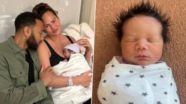 Chrissy Teigen and John Legend Welcome Baby Boy via Surrogacy, Couple Names Their Fourth Child Wren Alexander Stephens (View Pics)