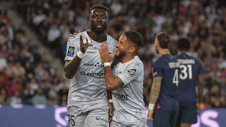 PSG 2–3 Clermont Foot, Ligue 1 2022–23: French Champions Suffer Shock Defeat in Lionel Messi, Sergio Ramos' Last Match