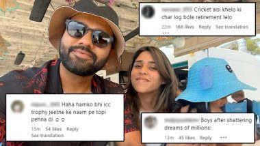 'Cricket Aisi Khelo Ki Char Log Bole' Rohit Sharma's New Family Photo Bombarded With Sarcastic Comments by 'Angry' Fans!