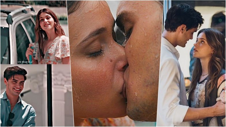 My Fault Film Hot Videos: Culpa Mia Movie's Noah and Nick Steamy Scenes Show Crackling Chemistry Between Gabriel Guevara and Nicole Wallace, Watch Viral Reels
