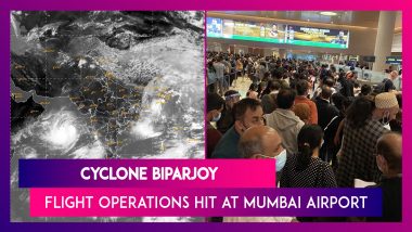 Cyclone Biparjoy: Flight Operations Hit At Mumbai Airport Due To Rain, Gusty Winds In Financial Capital