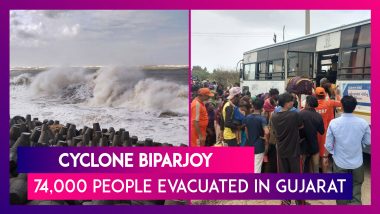 Cyclone Biparjoy: 74,000 People Evacuated In Gujarat; Extremely Severe Cyclonic Storm To Make Landfall On June 15