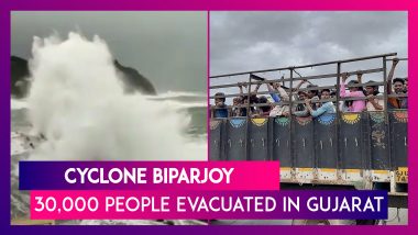Cyclone Biparjoy: 30,000 People Evacuated In Gujarat; Cyclonic Storm To Make Landfall On Thursday, June 15