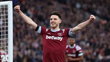 Declan Rice Transfer News: Arsenal Appear to Be Ahead of Manchester City in the Race to Sign England Midfielder