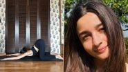 Alia Bhatt Calls Deepika Padukone&rsquo;s Yoga Asana &lsquo;Puppy Pose&rsquo; and Internet Is Loving It! (View Pic)