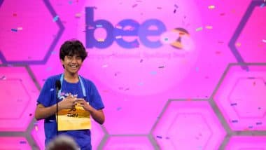 Dev Shah Becomes 2023 Scripps National Spelling Bee Champion: Indian-American Eighth-Grader Wins Prestigious Title After Correctly Spelling 'Psammophile' (Watch Video)