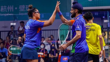 Dipika Pallikal and Harinderpal Singh Sandhu Win Asian Mixed Doubles Squash Championship 2023 Title, Dinesh Karthik Congratulates Duo After They Beat Malaysian Pair in Final