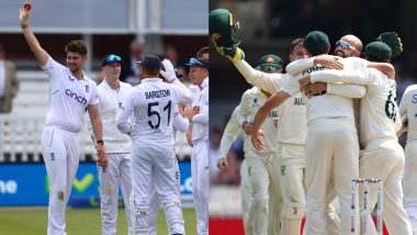 Ashes 2023 Schedule for Free PDF Download Online: Get ENG vs AUS Test Series Fixtures, Time Table With Match Timings in IST and Venue Details