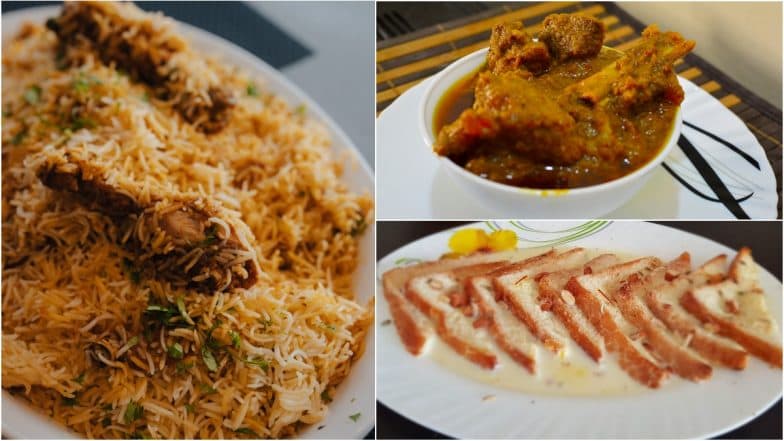 Best Dishes for Eid al-Adha 2023: From Mutton Biryani to Haleem to Shahi Tukda, 6 Yummy Delicacies You Must Relish on Bakrid | LatestLY