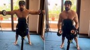 &lsquo;Ab Toh Bench Chod&rsquo; Emraan Hashmi Tweets After Finishing His Last Set of Dumbbells (Watch Video)