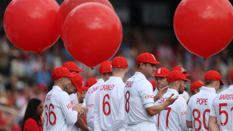 ENG vs AUS Ashes 2023 2nd Test Day 2: What is The Red-Coloured Logo on Collars of Jerseys Worn By England and Australian Players?