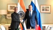 Russia National Day 2023 Wishes: EAM S Jaishankar Extends Greetings to Foreign Minister Sergey Lavrov, People of Country