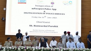 MPassport Police App Launched by Chandigarh Police; Verification of Passport Will Be Done in a Week