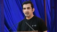 &lsquo;Bring Back Modi Govt&rsquo; Gautam Gambhir Tells First-Time Voters in Order To Sustain Pace of Development in Country